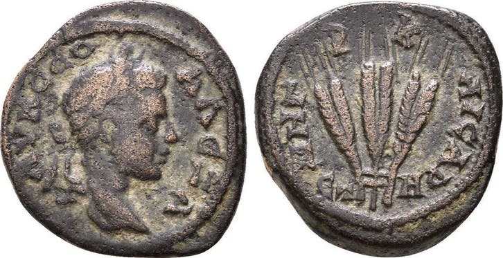 Ae 21 Kappadokien Stadt Caesarea Antike: Rom: Severus Ale..., Timbres & Monnaies, Monnaies & Billets de banque | Collections, Envoi