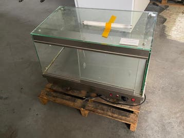 warmhoud vitrine - 50,5x78x48,5 lxbxh, Articles professionnels, Ophalen of Verzenden