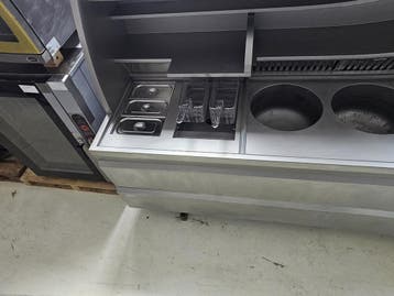 Perfecta bakwand friteuse 3x XXL rond + 2 m snack + scoop +, Ophalen of Verzenden, Nieuw in verpakking