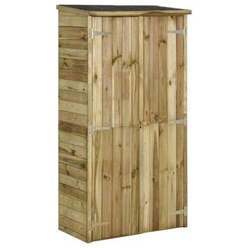 vidaXL Tuinschuur 85x48x177 cm grenenhout, Verzenden
