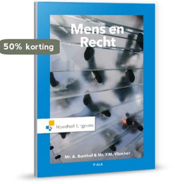 Mens en recht 9789001875619 Y.M. Visscher, Verzenden, Y.M. Visscher