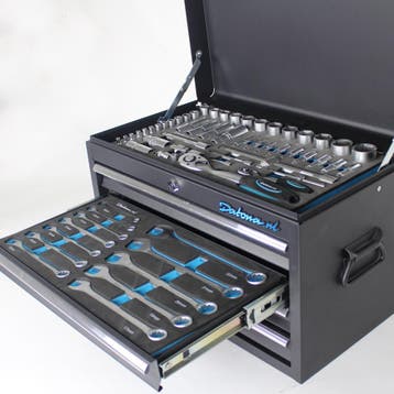 Datona 12-delige ring-steeksleutelset 8 tot 22 mm in, Ophalen of Verzenden, Nieuw