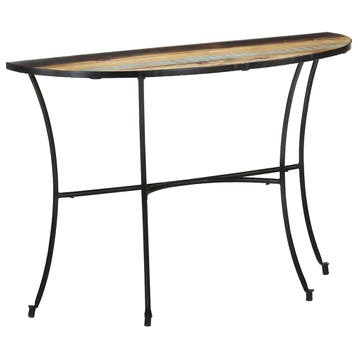 vidaXL Bijzettafel 110x40x77 cm massief gerecycled hout, Verzenden, Nieuw
