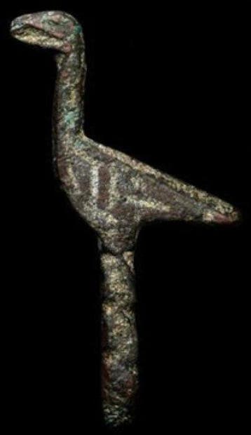 Oud-Romeins Brons Eagle Finial - 40 mm (Zonder minimumprijs)