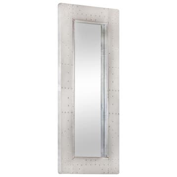 vidaXL Spiegel luchtvaartstijl 110x50 cm metaal, Verzenden