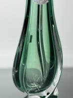 Val Saint Lambert - Vaas - Kristal - Vase vert VSL