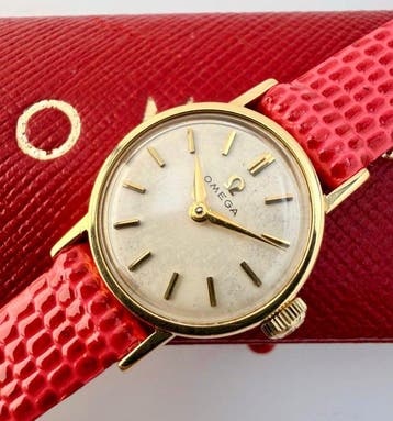 Omega - Genève Ladies’ Watch 18K Solid GOLD, cal. 620 -