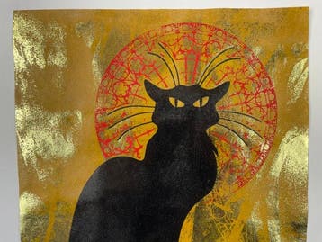 after Steinlen - Tournee du chat noir (1896) - 2020s