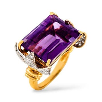 Bague - 18 carats Or jaune, Bague en or jaune 18 carats,