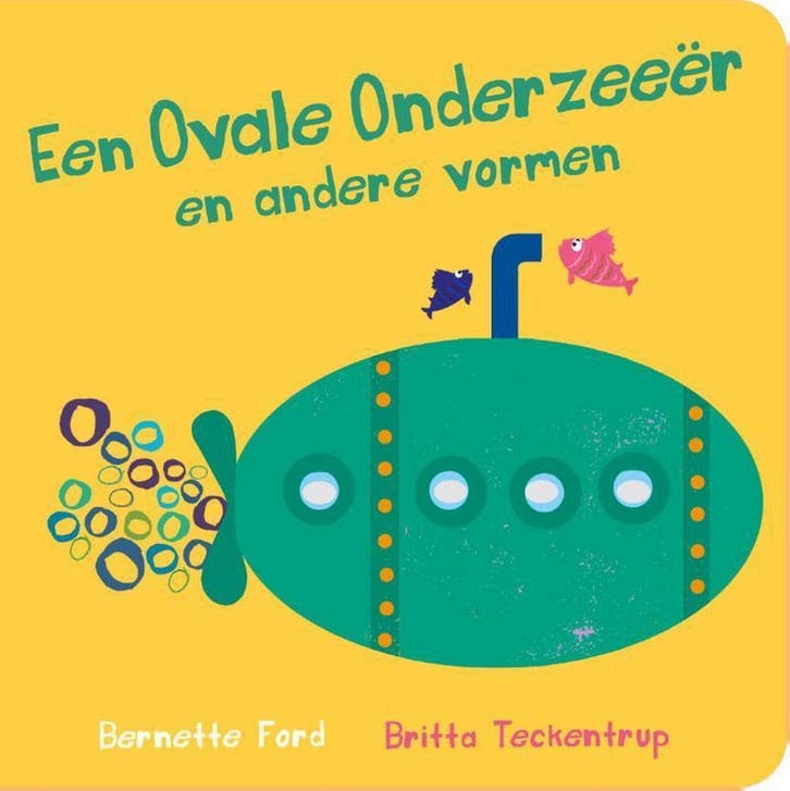 Een ovalen onderzeeër en andere vormen 9789463132466, Boeken, Kinderboeken | Baby's en Peuters, Zo goed als nieuw, Verzenden