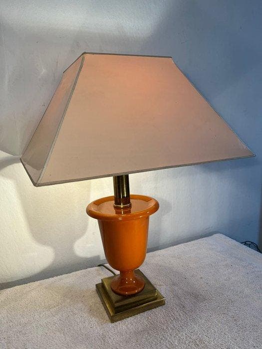 Lampe de table - XL - Céramique, Laiton, Plastique, Huis en Inrichting, Overige Huis en Inrichting
