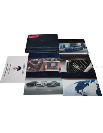 2014 MASERATI GRANURISMO SPORT INSTRUCTIEBOEKJE + BOORDMAP, Autos : Divers