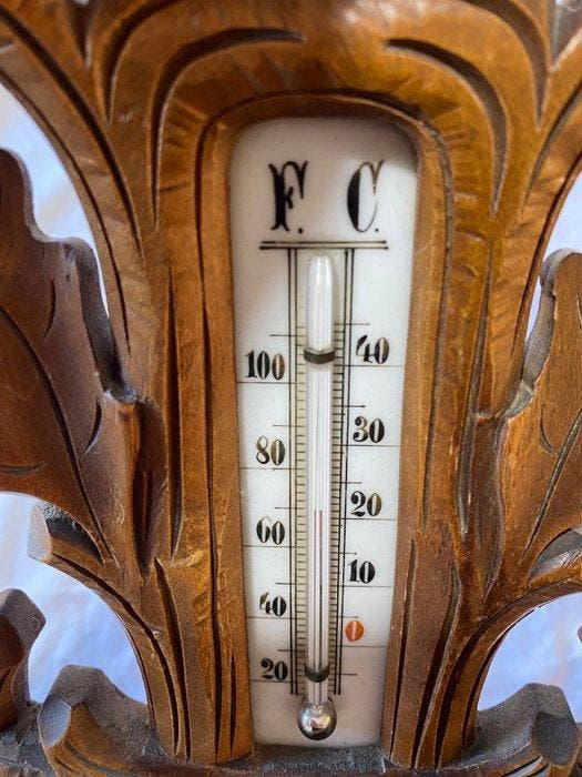 Barometer (2) - Hout - Antieke, Antiek en Kunst, Curiosa en Brocante