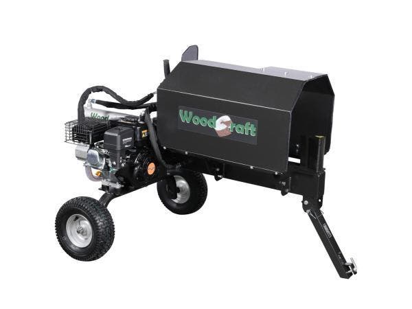 Veiling - Woodcraft houtklover 12 ton benzine horizontaal, Articles professionnels, Machines & Construction | Travail du bois