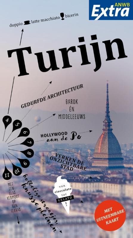 Turijn / ANWB Extra 9789018045388 Karin Stubbé, Livres, Guides touristiques, Envoi