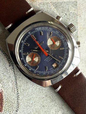 Cauny - Prima Vintage Chronograph Valjoux 7734 - Zonder