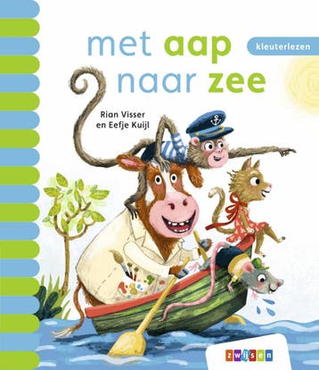met aap naar zee / Kleuterlezen 9789048743162 Rian Visser, Verzenden, Rian Visser