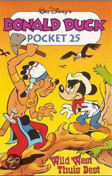 Donald Duck pocket 025 wild west, thuis best - Disney, Verzenden