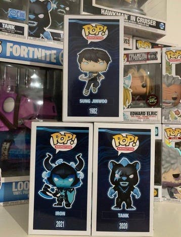 Funko - Funko Pop Sung Jinwoo; Tank; Iron - 2020+ - Vietnam, Antiek en Kunst
