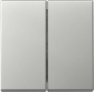 Gira Systeem 55 Dubbele RVS Wip Schakelaar - 3295600, Verzenden, Nieuw