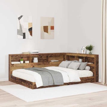 vidaXL Opberghoofdbord Oud Hout Bewerkt hout, Verzenden, Nieuw