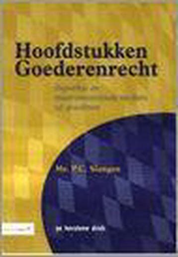 Hoofdstukken goederenrecht 9789054093206 P.C. Slangen, Verzenden, Gelezen, P.C. Slangen