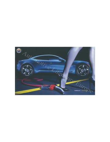 2011 FISKER KARMA BROCHURE ENGELS, Nieuw