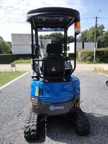 Rippa R15 - 1,5 ton Full option - Kubota - NIEUW 2j garantie, Ophalen of Verzenden, Graafmachine