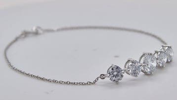 Zonder minimumprijs - Armband - 14 karaat Witgoud - 2.67ct., Nieuw