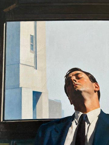 Le Yack - Terminal Indifference - Technique mixte sur toile