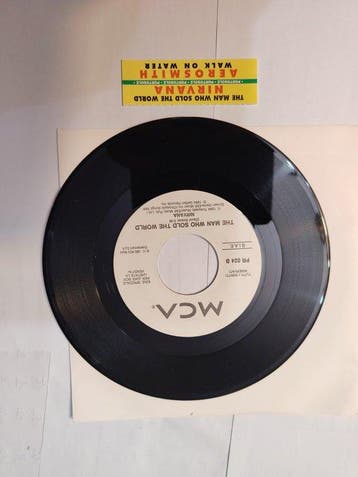 Nirvana, Aerosmith - A Promo/JukeBox 45RPM Vinyl- The Man, Nieuw in verpakking