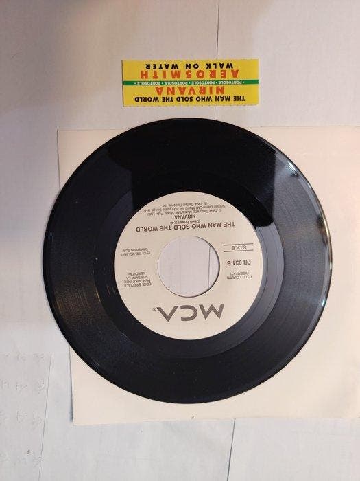 Nirvana, Aerosmith - A Promo/JukeBox 45RPM Vinyl- The Man, CD & DVD, Vinyles Singles