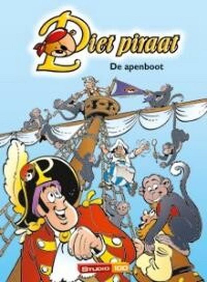 Piet piraat voorleesboek Slang bijt hond / Piet piraat, Boeken, Kinderboeken | Jeugd | 13 jaar en ouder, Zo goed als nieuw, Verzenden