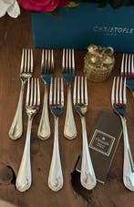 Christofle - Vork - Set van 12 visvorken model Spatours -