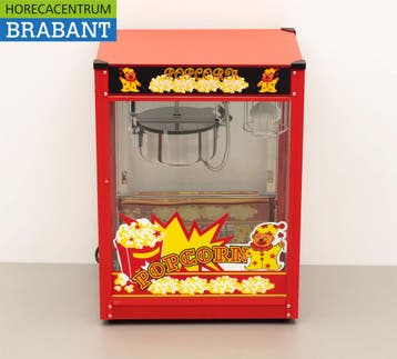 HCB Machine à pop-corn Machine à pop-corn rouge 230V, Verzenden
