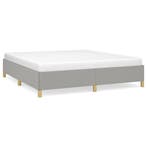 Lichtgrijs bedframe 160x200cm | Retour deal | Nu toeslaan!, Verzenden, Tweepersoons, Zo goed als nieuw, 200 cm