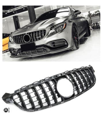 Sport Grille geschikt voor Mercedes W205 C63 AMG PANAMERICAN, Verzenden