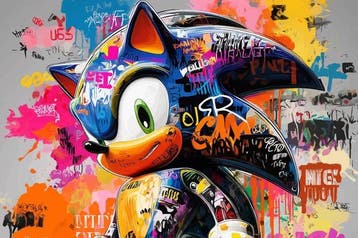 IPR Graph - Sonics Speed: Graffiti Canvas Tribute to the, Nieuw