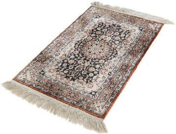 Tapis en soie de Ghom - Tapis - 96 cm - 60 cm