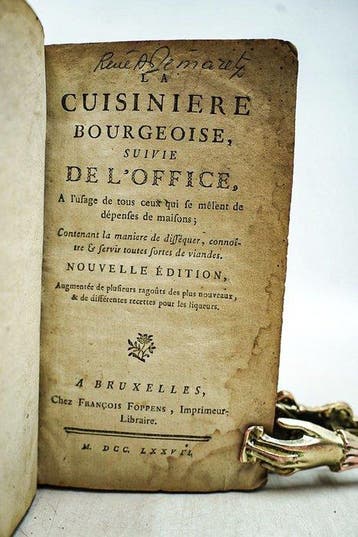 Joseph Menon - La cuisinière bourgeoise, suivie de loffice, Antiek en Kunst