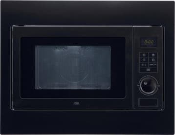 ETNA CM225ZT - Combi magnetron - 45cm - matzwart - draaideur, Elektronische apparatuur, Verzenden, Zo goed als nieuw