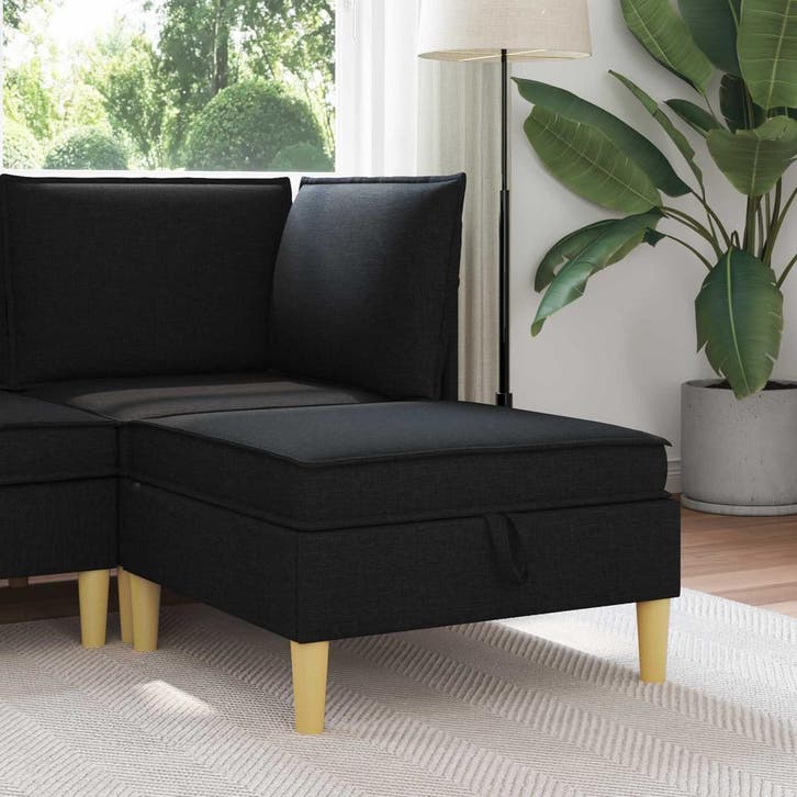 vidaXL Sofa met opslag Stof, Huis en Inrichting, Zetels | Zetels, Nieuw, Verzenden