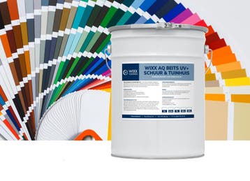Wixx AQ Schuur en Tuinhuis Beits UV+ Mengkleur 1L, Verzenden, Nieuw