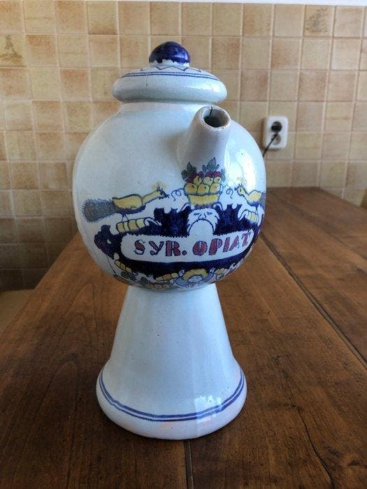 Apothekerspot (7) - Aardewerk en glas, Antiek en Kunst, Curiosa en Brocante