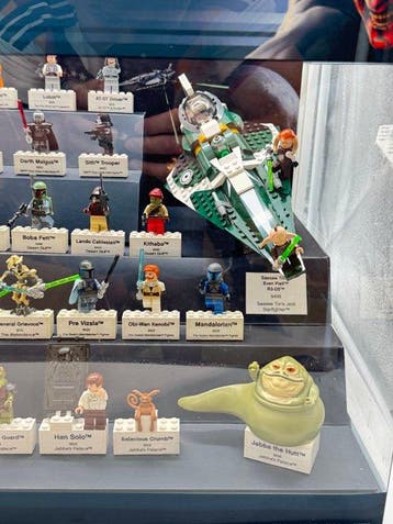 Lego Winkel display - Star Wars - 2012 Figure Showcase, Nieuw
