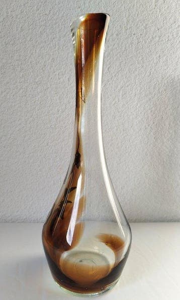 Verrerie de Biot - Jean-Claude Novaro - Vase en forme de