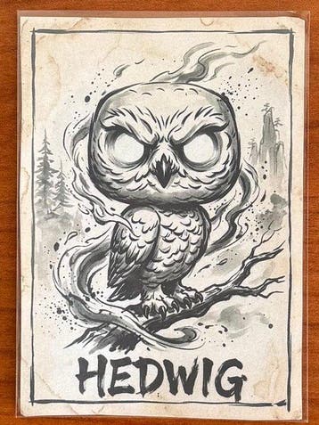 Funko - Funko Pop - Harry Potter - Hedwig #70 Super Size