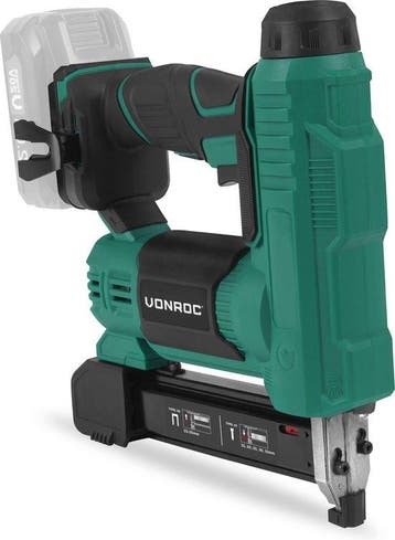 2dekans | VONROC accu tacker – VPower 20V – Incl. 1000, Doe-het-zelf en Bouw, Ophalen of Verzenden, Nieuw