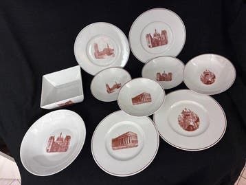 Collezione Le Pont de Pierre - Tafelservies (18) - Porselein