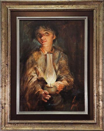 Anelli Luigi (1910 - 1992) - La lucerna